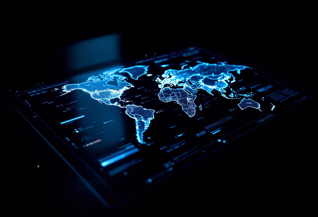 image of location map for ai fintech company